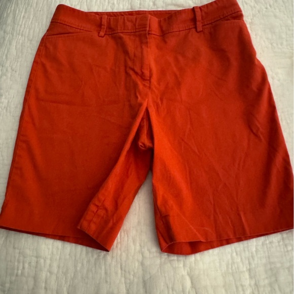 Talbots perfect shorts patio red size 8 - Picture 2 of 9
